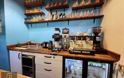 İskele sokakta kira avantajlı devren kiralık hazır kafe