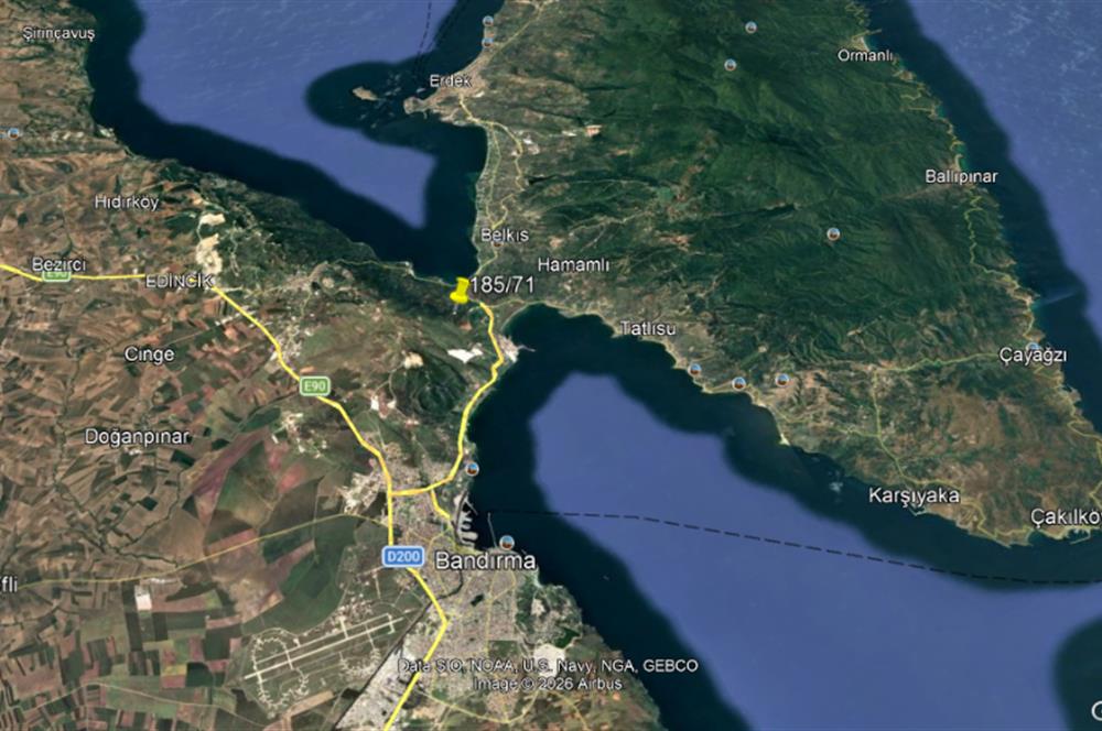 Century 21 Bal'dan Bandırma Edincik Mahallesinde Satılık Zeytinlik