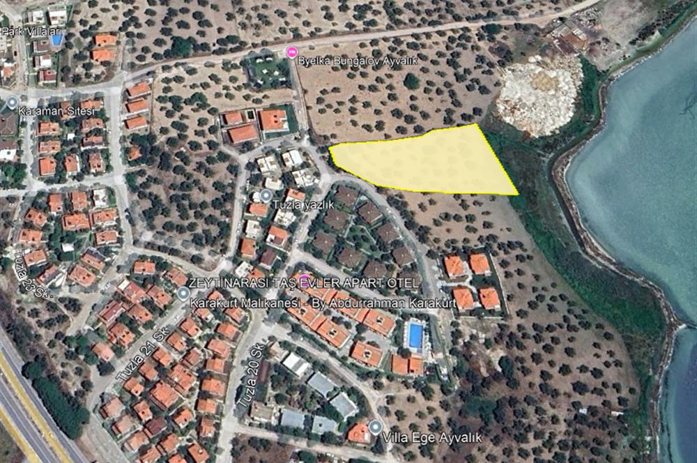 C21 Bal'dan Balıkesir Ayvalık Küçükköy’de Satılık Zeytinlik