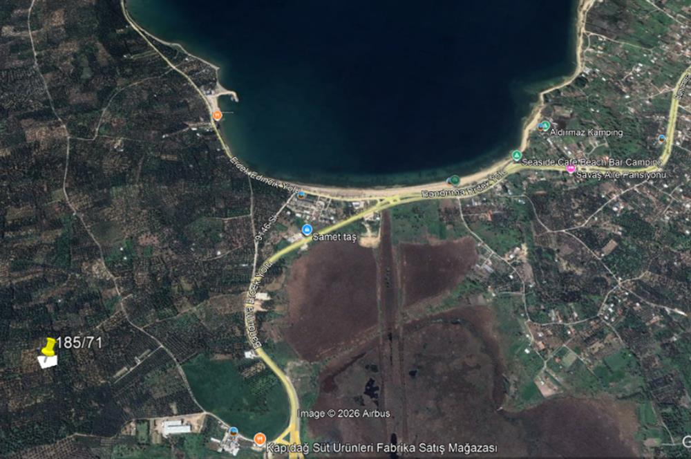 Century 21 Bal'dan Bandırma Edincik Mahallesinde Satılık Zeytinlik