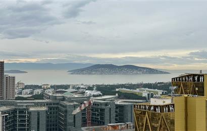 KARTAL ADAM KULE'DE DENİZ MANZARA'LI 1+1 EŞYALI KİRALIK DAİRE