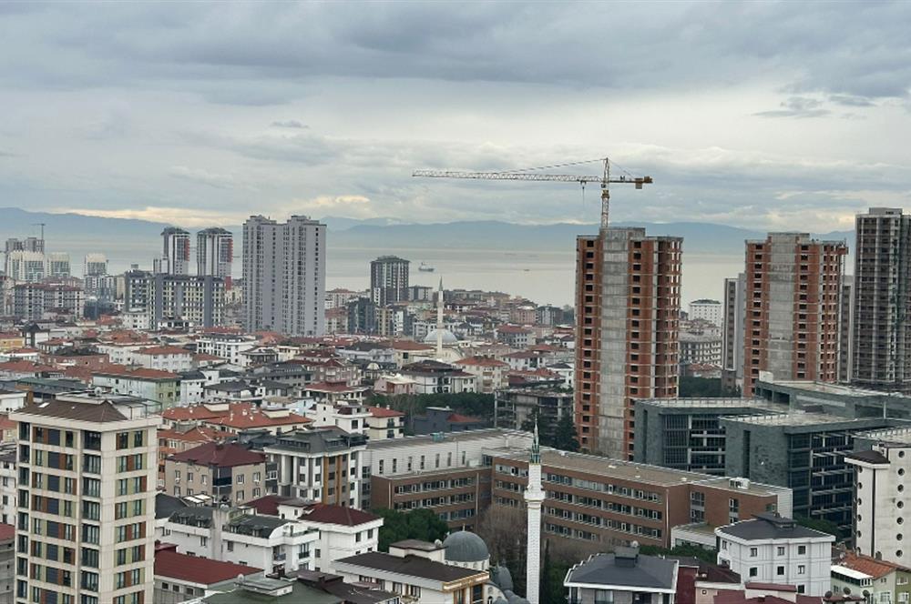 KARTAL ADAM KULE'DE DENİZ MANZARA'LI 1+1 EŞYALI KİRALIK DAİRE