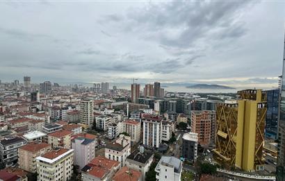 KARTAL ADAM KULE'DE DENİZ MANZARA'LI 1+1 EŞYALI KİRALIK DAİRE