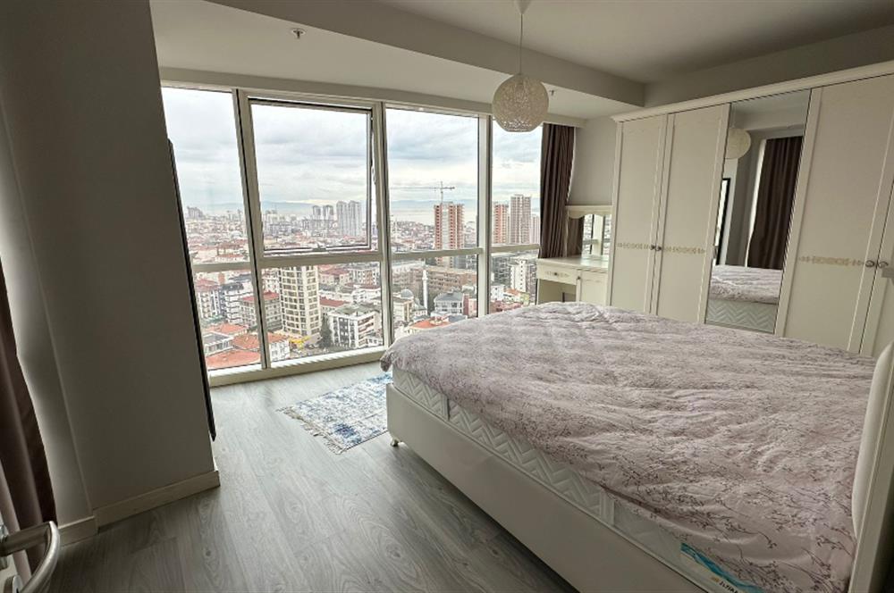 KARTAL ADAM KULE'DE DENİZ MANZARA'LI 1+1 EŞYALI KİRALIK DAİRE