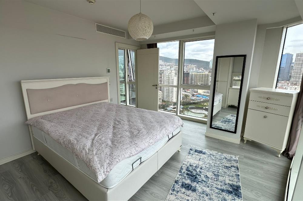 KARTAL ADAM KULE'DE DENİZ MANZARA'LI 1+1 EŞYALI KİRALIK DAİRE