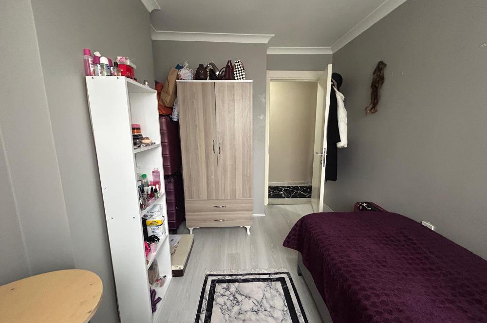 AKKULE 4'DE 2+1 KAPALI MUTFAK BALKONLU SATILIK DAİRE