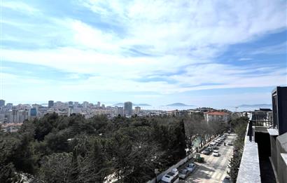 KORU PARKININ İÇİNDE KAPANMAZ DENİZ VE ADALAR MANZARALI PRESTİJLİ  3+2 LÜX DUBLEKS  ﻿