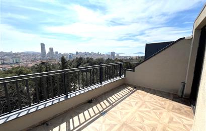 KORU PARKININ İÇİNDE KAPANMAZ DENİZ VE ADALAR MANZARALI PRESTİJLİ  3+2 LÜX DUBLEKS  ﻿