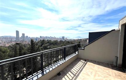 KORU PARKININ İÇİNDE KAPANMAZ DENİZ VE ADALAR MANZARALI PRESTİJLİ  3+2 LÜX DUBLEKS  ﻿