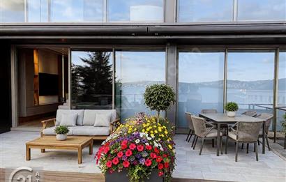 BEŞİKTAŞ'TA 65m2 DENİZ MANZARALI TERASLI KİRALIK DAİRE