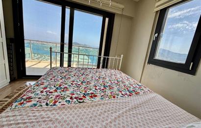 Bodrum Gündoğan My Blue Residence’ta Deniz Manzaralı  – Plajlara Servisli, Full Eşyalı