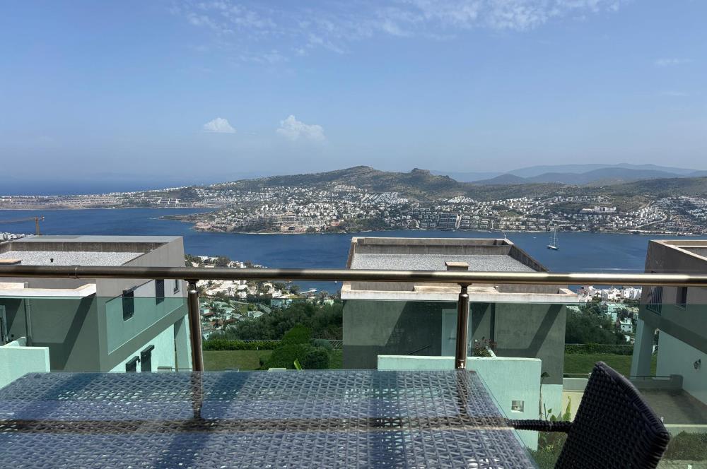 Bodrum Gündoğan My Blue Residence’ta Deniz Manzaralı  – Plajlara Servisli, Full Eşyalı