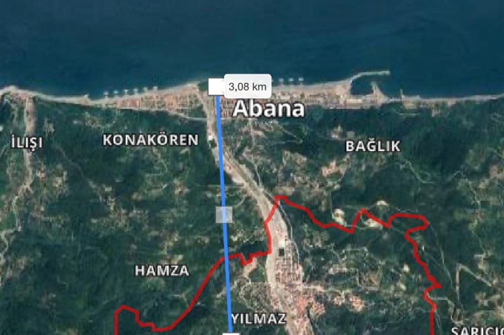 Bozkurt Merkez'de Satılık Fındık Bahçesi 572m2 Fırsat