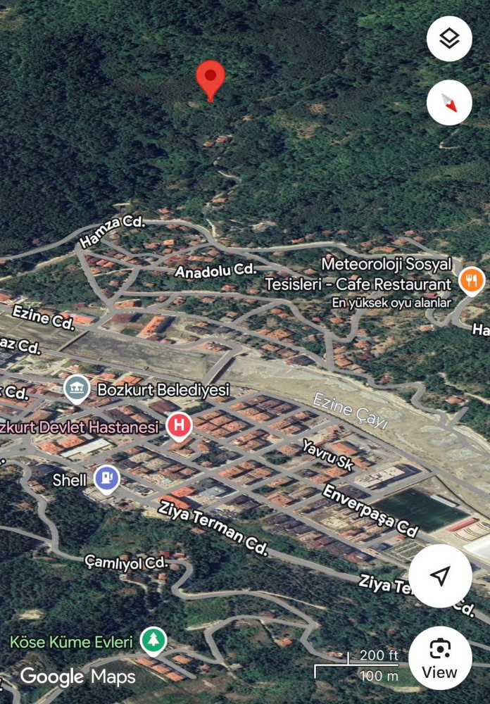 Bozkurt Merkez'de Satılık Fındık Bahçesi 572m2 Fırsat