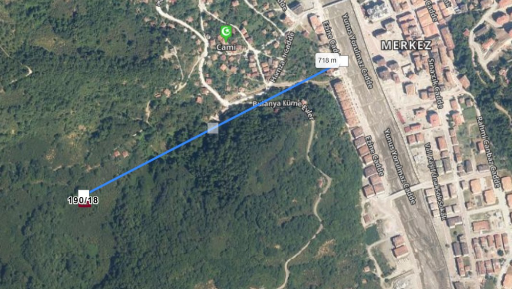 Bozkurt Merkez'de Satılık Fındık Bahçesi 572m2 Fırsat