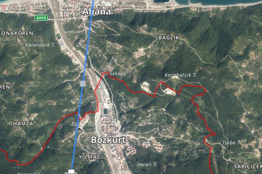 Bozkurt Merkez'de Satılık Fındık Bahçesi 572m2 Fırsat