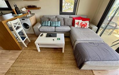 Bodrum Gündoğan My Blue Residence’ta Deniz Manzaralı  – Plajlara Servisli, Full Eşyalı