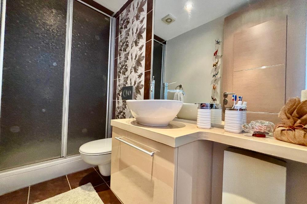 Bodrum Gündoğan My Blue Residence’ta Deniz Manzaralı  – Plajlara Servisli, Full Eşyalı