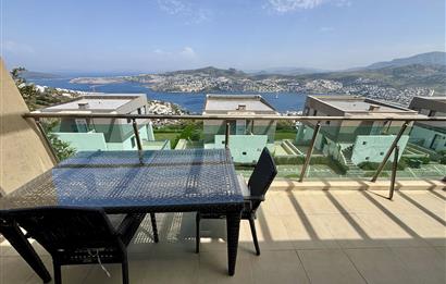 Bodrum Gündoğan My Blue Residence’ta Deniz Manzaralı  – Plajlara Servisli, Full Eşyalı