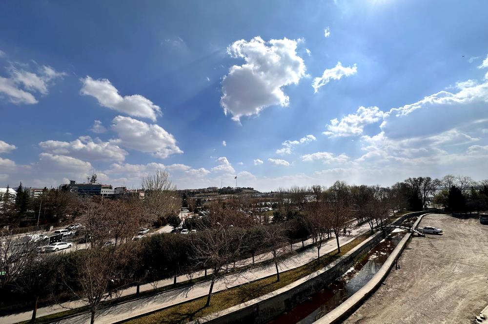 GÖLBAŞI,MOGAN GÖLÜNE MANZARALI 1+1 SIFIR EŞYALI DAİRE