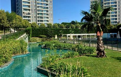 Bahçeşehir GölPanorama Eşyalı mükemmel peyzaj cephe satılık 2+1