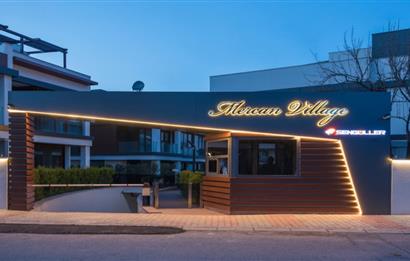 TUZLA MERCAN'DA DENİZ VE GÖL MANZARALI ÖZEL MİMARİLİ VİLLA