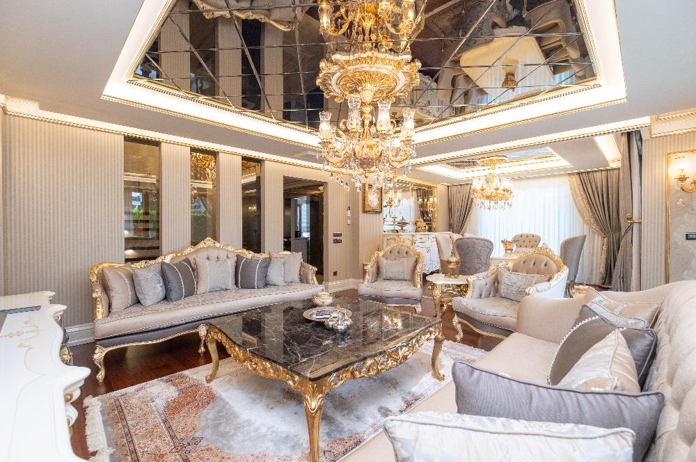 TUZLA MERCAN'DA DENİZ VE GÖL MANZARALI ÖZEL MİMARİLİ VİLLA