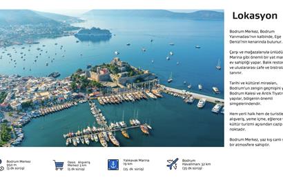 Bodrum merkezde satılık projede kalan son daire