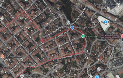 Eyüpsultan Projesi Çizilmiş 201 m² 2. Derece Tarihi Eser Arsa