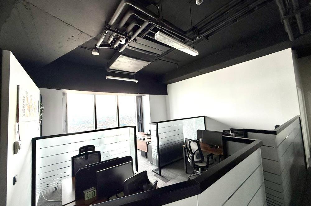 Skyland Satılık Ofis 227m2 Dekorasyonlu Vadistanbul