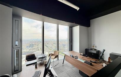 Skyland Satılık Ofis 227m2 Dekorasyonlu Vadistanbul