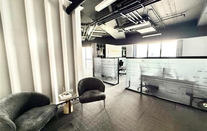 Skyland Satılık Ofis 227m2 Dekorasyonlu Vadistanbul