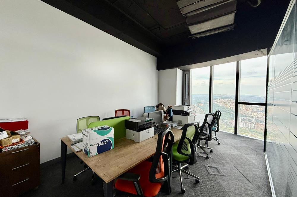 Skyland Satılık Ofis 227m2 Dekorasyonlu Vadistanbul