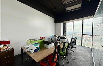 Skyland Satılık Ofis 227m2 Dekorasyonlu Vadistanbul