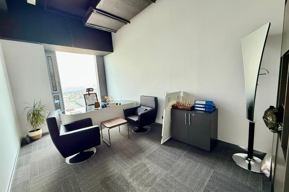 Skyland Satılık Ofis 227m2 Dekorasyonlu Vadistanbul