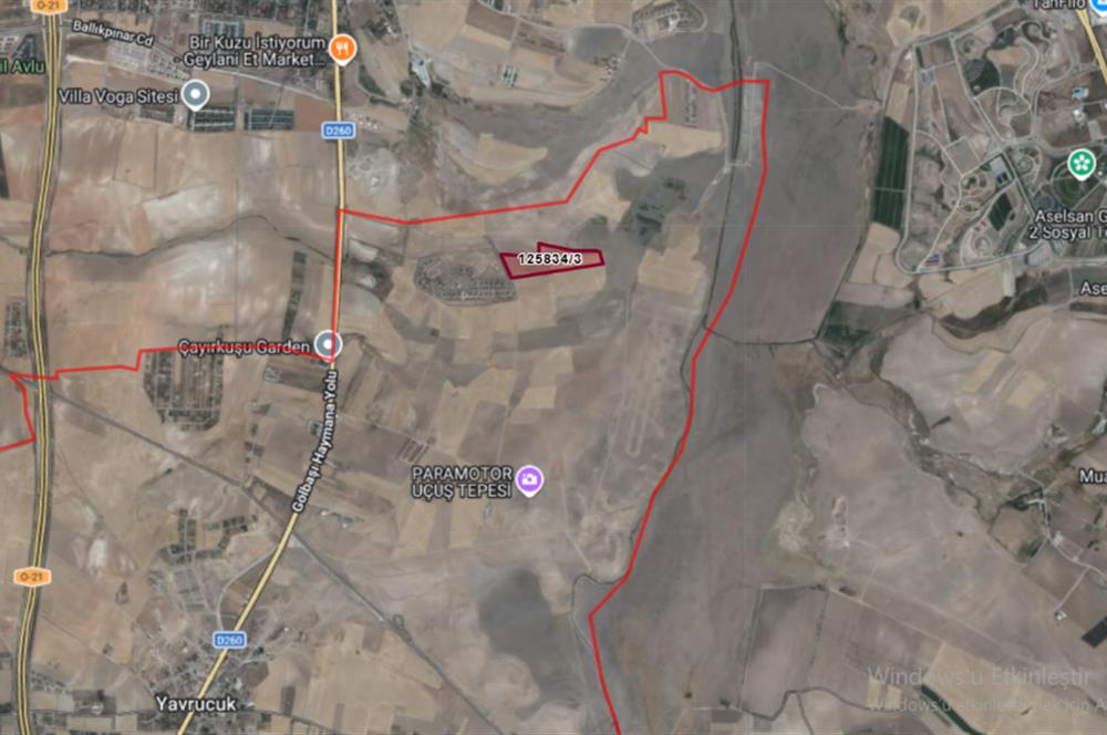 YAVRUCUK MAHALLESİ'NDE TARLA