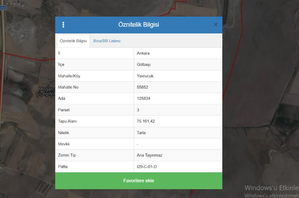 YAVRUCUK MAHALLESİ'NDE TARLA