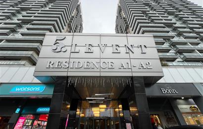 5.levent torunlarda satılık boş 1+1 yüksek kat 