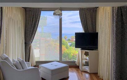Asarlık'ta Deniz Manzaralı, 4.5+1 Üst Kat Denize Sıfır Daire 