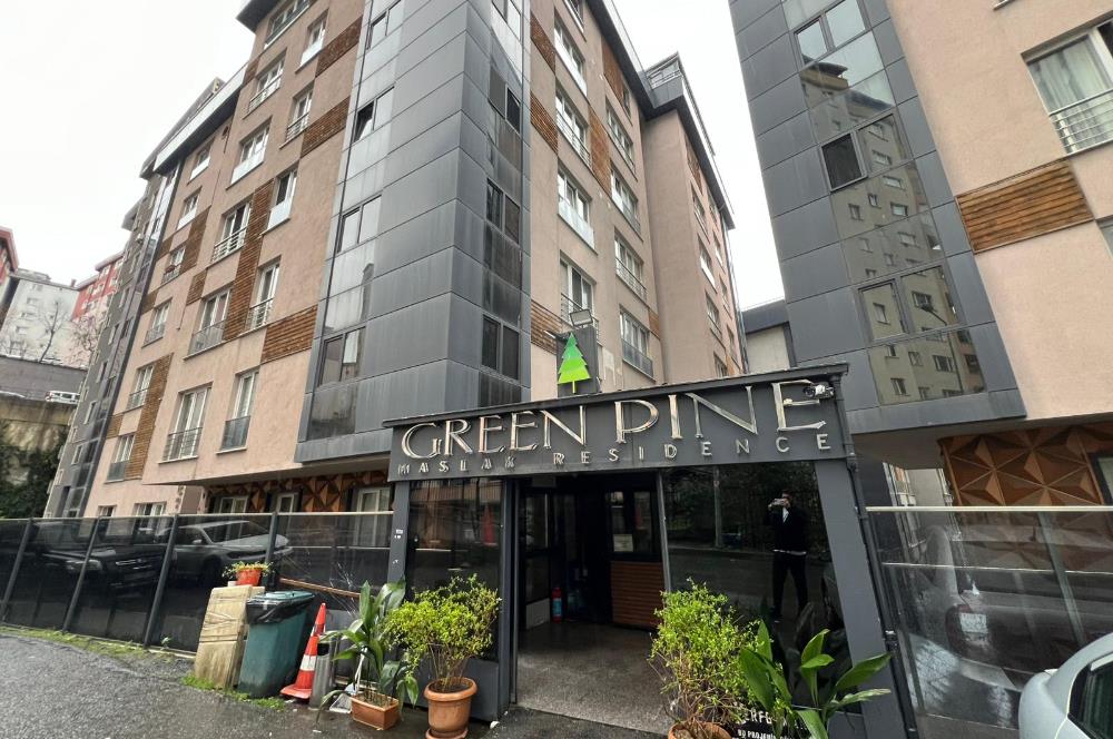 Ayazağa green pine sitesi satılık boş 3+1