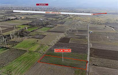 C21 LOFT'TAN, ACIPAYAM ALAATTİN'DE,KAD.YOL 2134 M² SATILIK TARLA