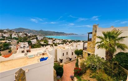 Yalıkavak Tilkicik Deniz Manzaralı Eşyalı Kiralık Dubleks Daire