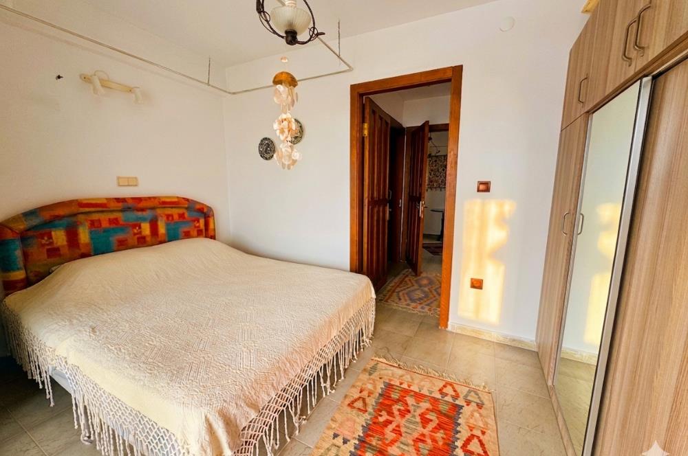 Yalıkavak Tilkicik Deniz Manzaralı Eşyalı Kiralık Dubleks Daire