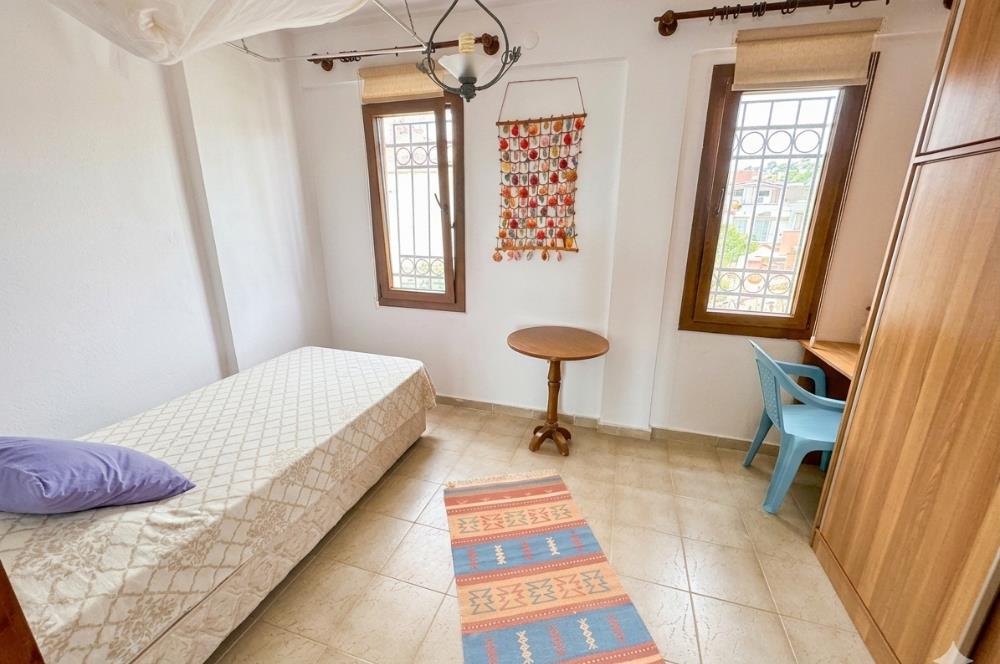 Yalıkavak Tilkicik Deniz Manzaralı Eşyalı Kiralık Dubleks Daire