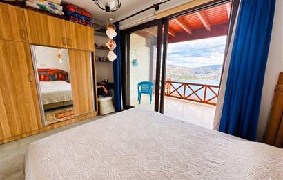 Yalıkavak Tilkicik Deniz Manzaralı Eşyalı Kiralık Dubleks Daire