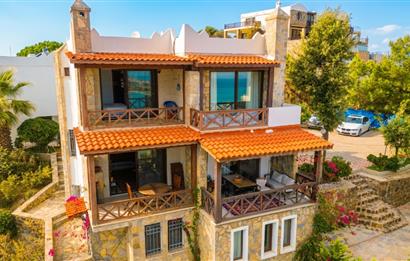 Yalıkavak Tilkicik Deniz Manzaralı Eşyalı Kiralık Dubleks Daire