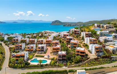 Yalıkavak Tilkicik Deniz Manzaralı Eşyalı Kiralık Dubleks Daire