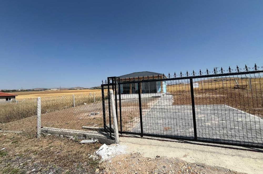 YAĞLIPINAR MAHALLESİNDE 1+1 BAHÇELİ EV 