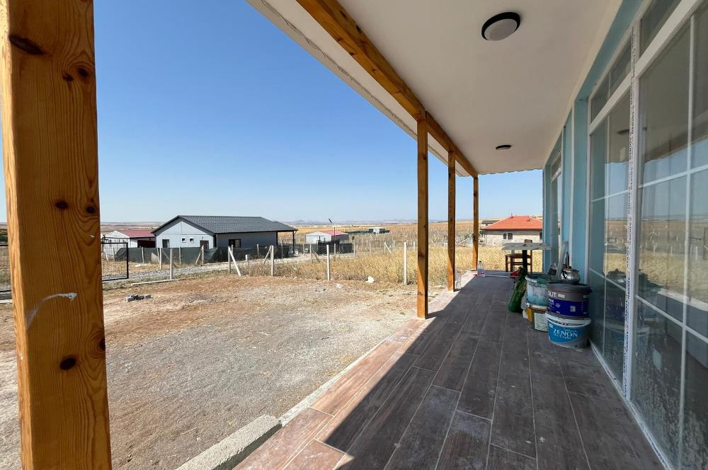 YAĞLIPINAR MAHALLESİNDE 1+1 BAHÇELİ EV 