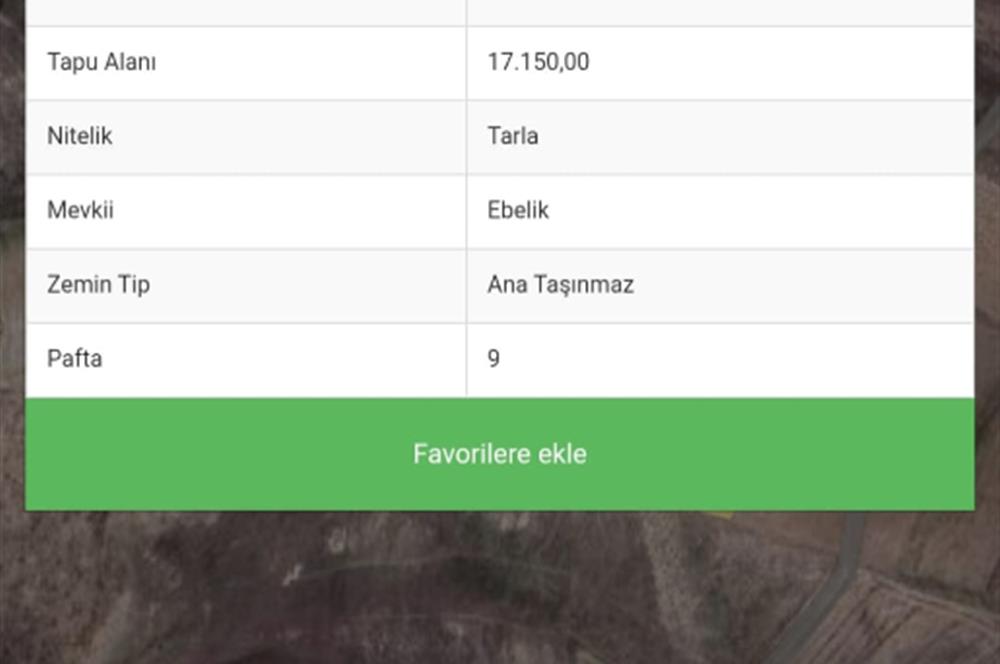 CENTURY21 PLUS'DAN İSCEHİSAR ÇALIŞLAR'DA SATILIK TARLA